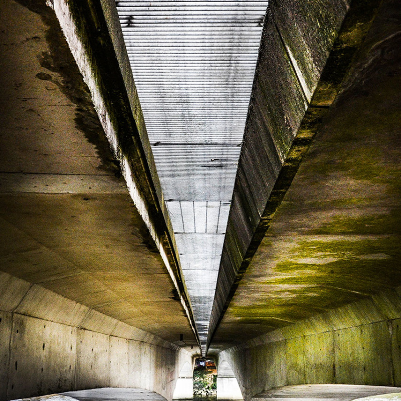 Under the bridge